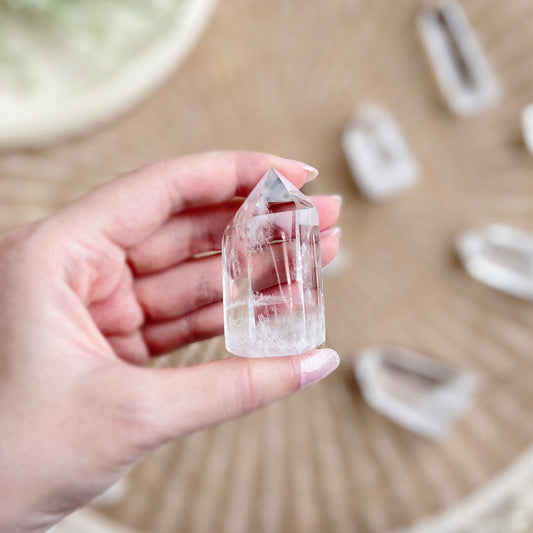 Polished Clear Quartz Points